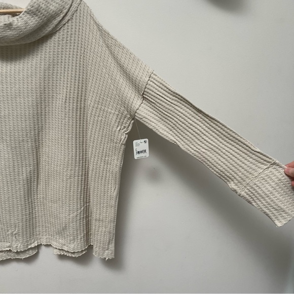 NWT Free People Cowl Neck Top - Picture 5 of 13